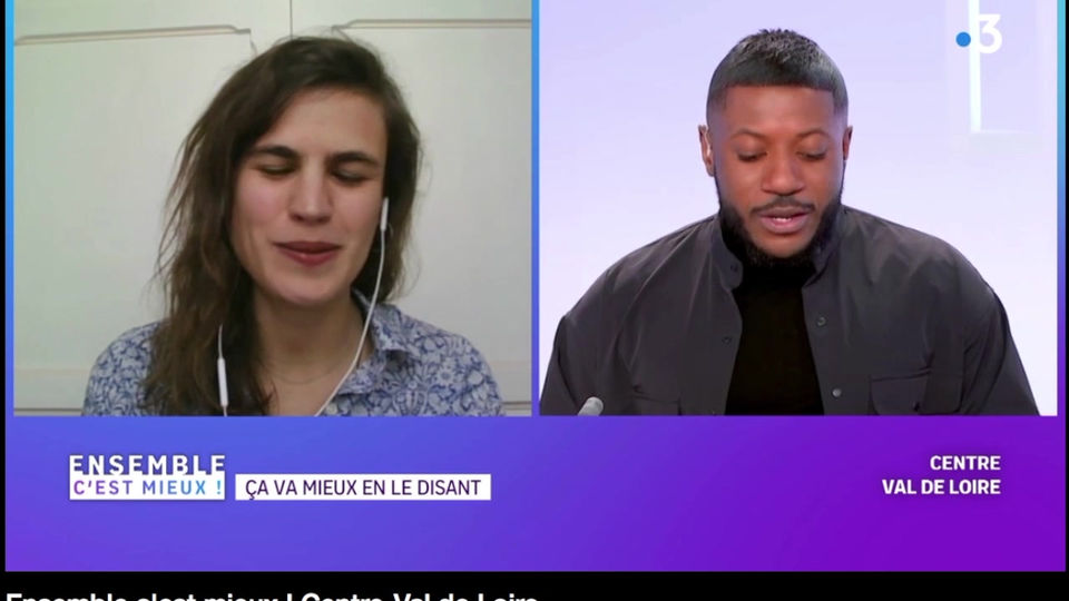 Blandine Philippe invitée Fr3 Ensemble c'est mieux 02/12/2020 L'impact psychologique de la crise sanitaire chez les soignants
